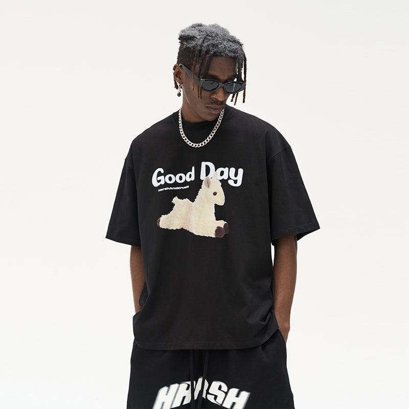 Alpaca Peluche Printed Tee