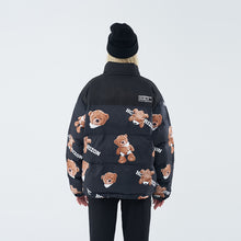 Load image into Gallery viewer, Bear High Collar Down Jacket
