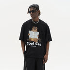 Cool Cat Printed Tee