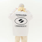 Harsh Logo Round Neck L/S Tee