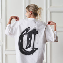 Load image into Gallery viewer, Spray Painted Gothic Letter Tee
