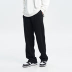 Casual Straight Pleated Pants