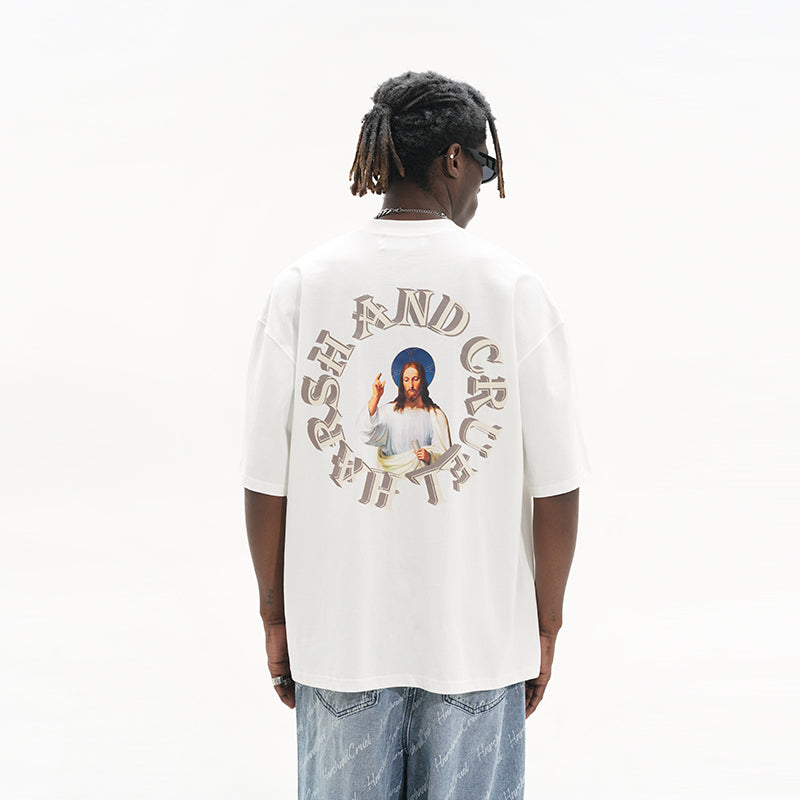 Jesus Ring Logo Printed Tee