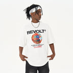 Stickers Apple Printed Tee