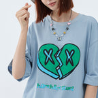Broken Heart Foam Print Tee
