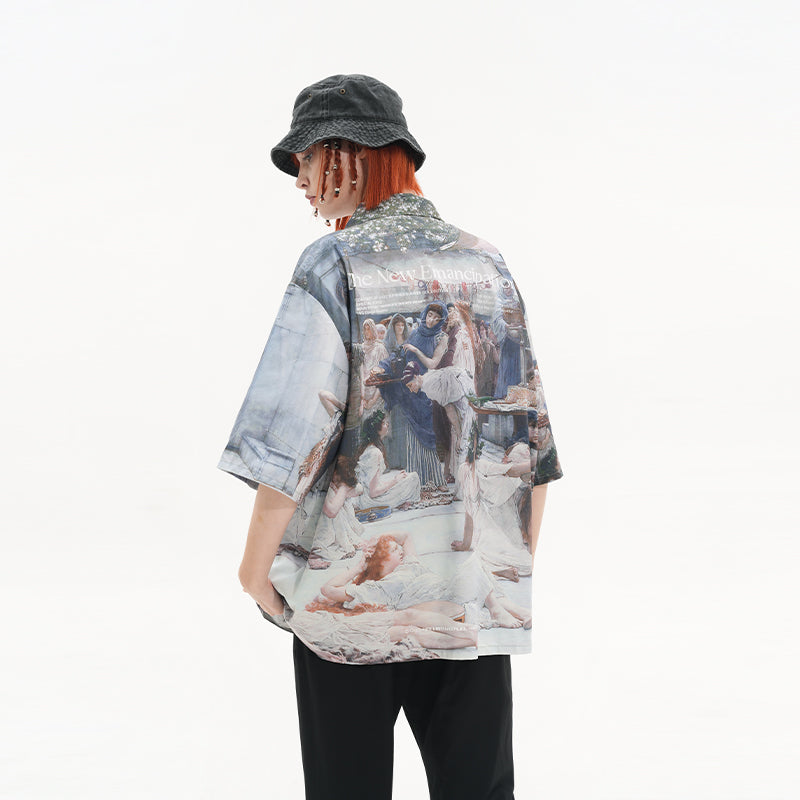 Ancient Greek Cuban Shirt