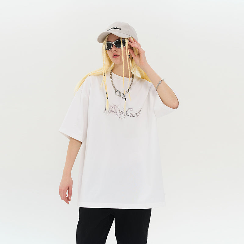 Shining Metal Logo Tee