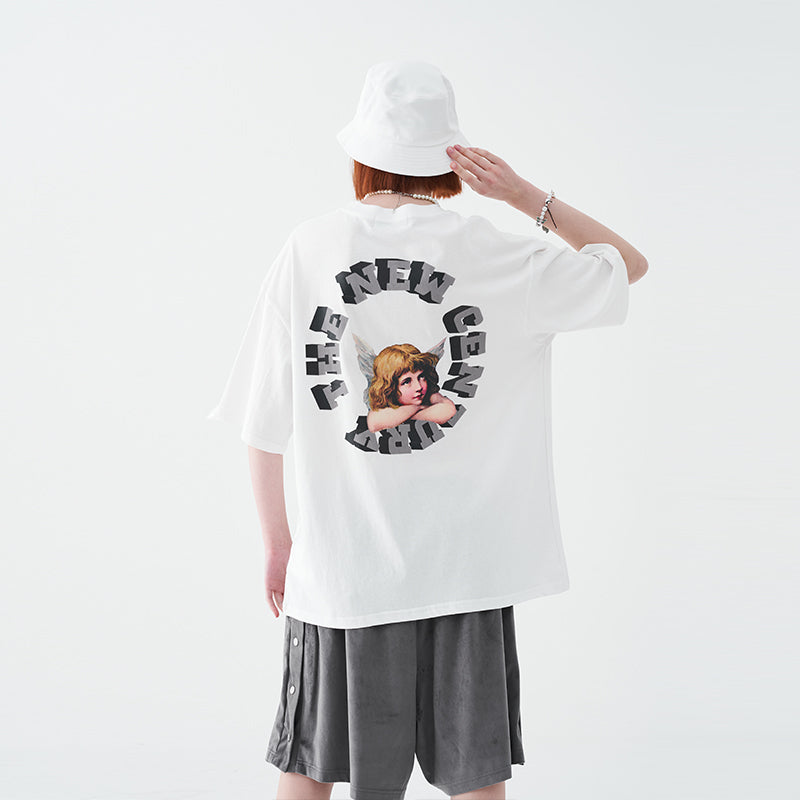 Angel 3D New Century Logo Tee
