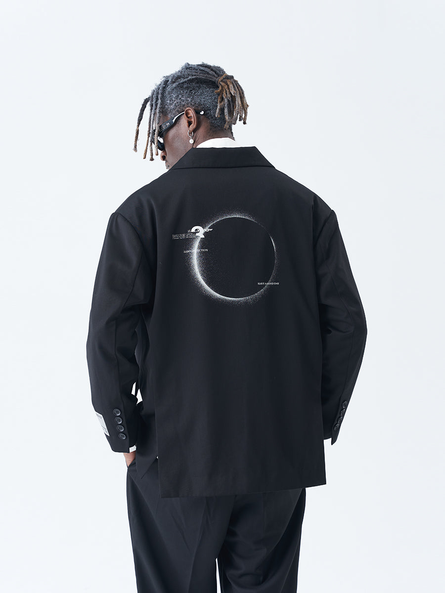 Eclipse Logo Suit Jacket