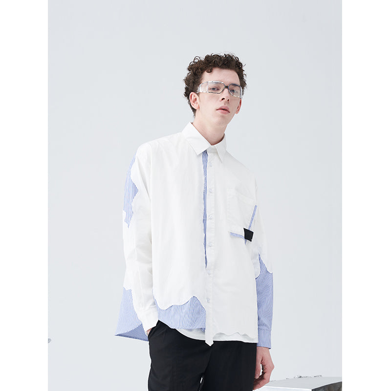 Destruction Stitched Long Sleeved Shirt