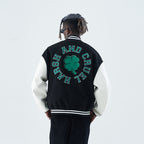 Quatrefoil Varsity Jacket