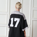 Retro Embroidered Logo Jersey