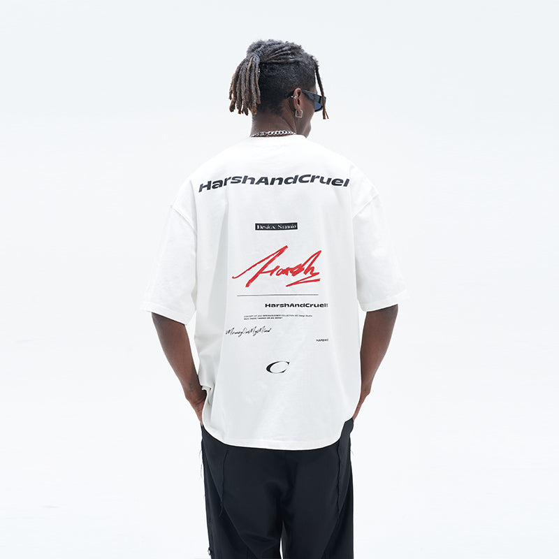 Handwritten Logo Loose Tee