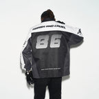 Colorblock Logo Racing Coach Jacket