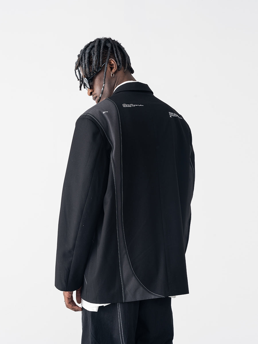 Stitched Suit Jacket