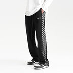 Checkerboard Stripes Sweatpants