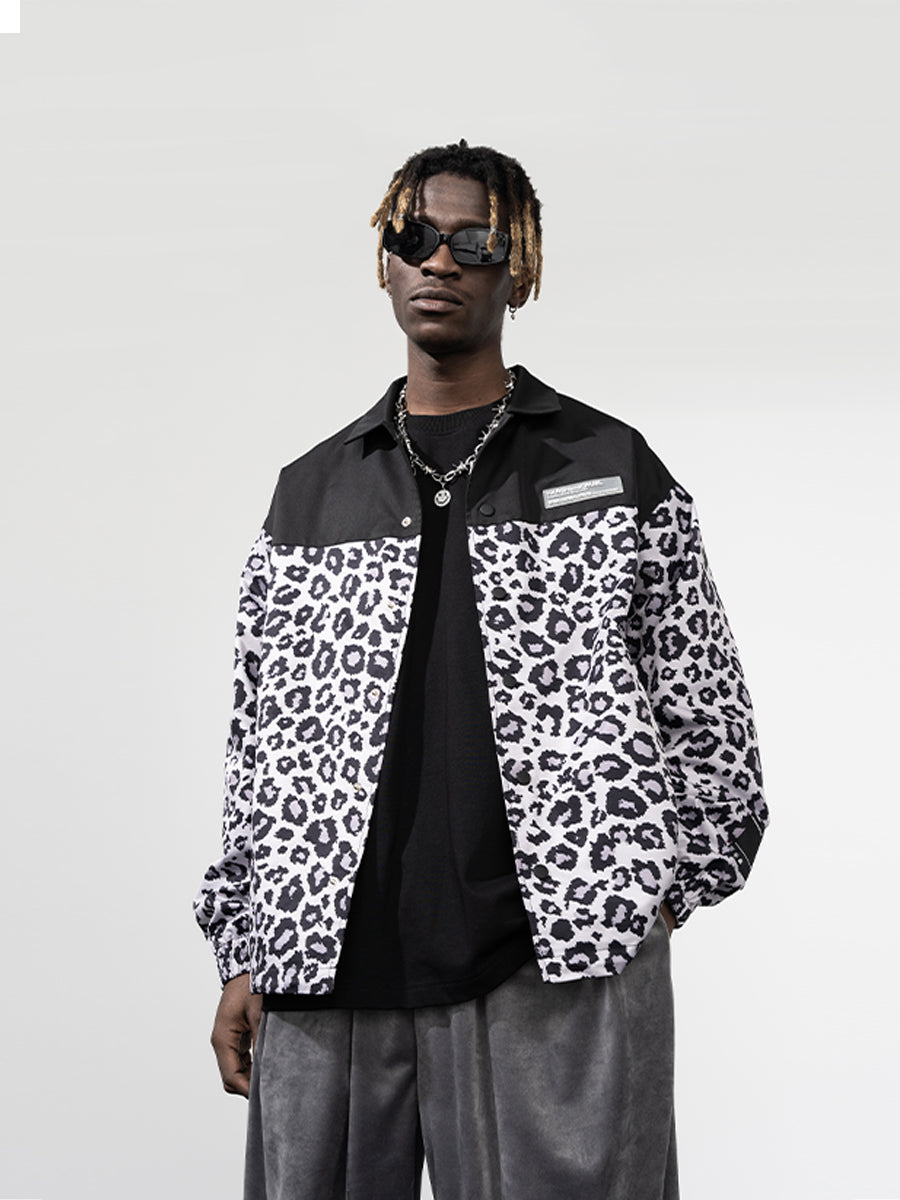 Leopard Print Coach Jacket – Harsh and Cruel