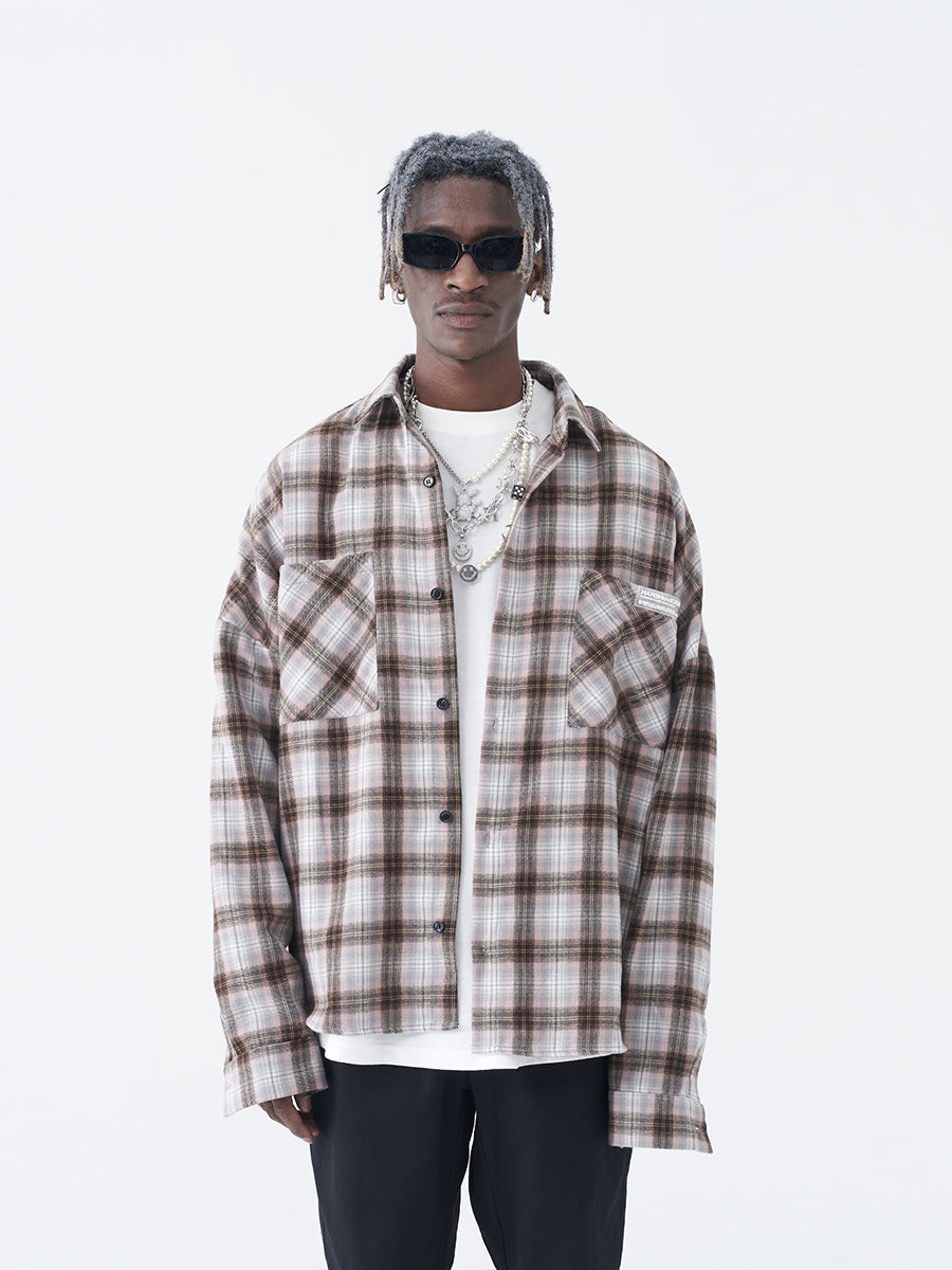 Retro Flannel Plaid Shirt
