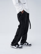 Velvet Breasted Basic Trousers