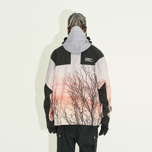 Load image into Gallery viewer, Sunset Forest Stitching Jacket
