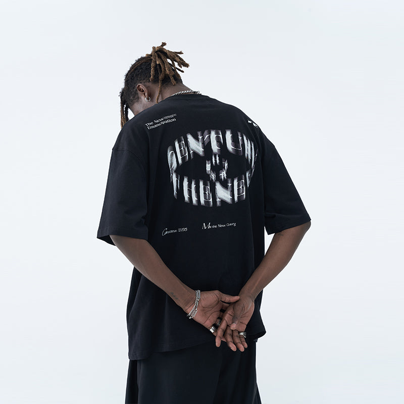 New Century Distorted Tee