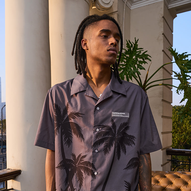 Palms Logo Cuban Shirt