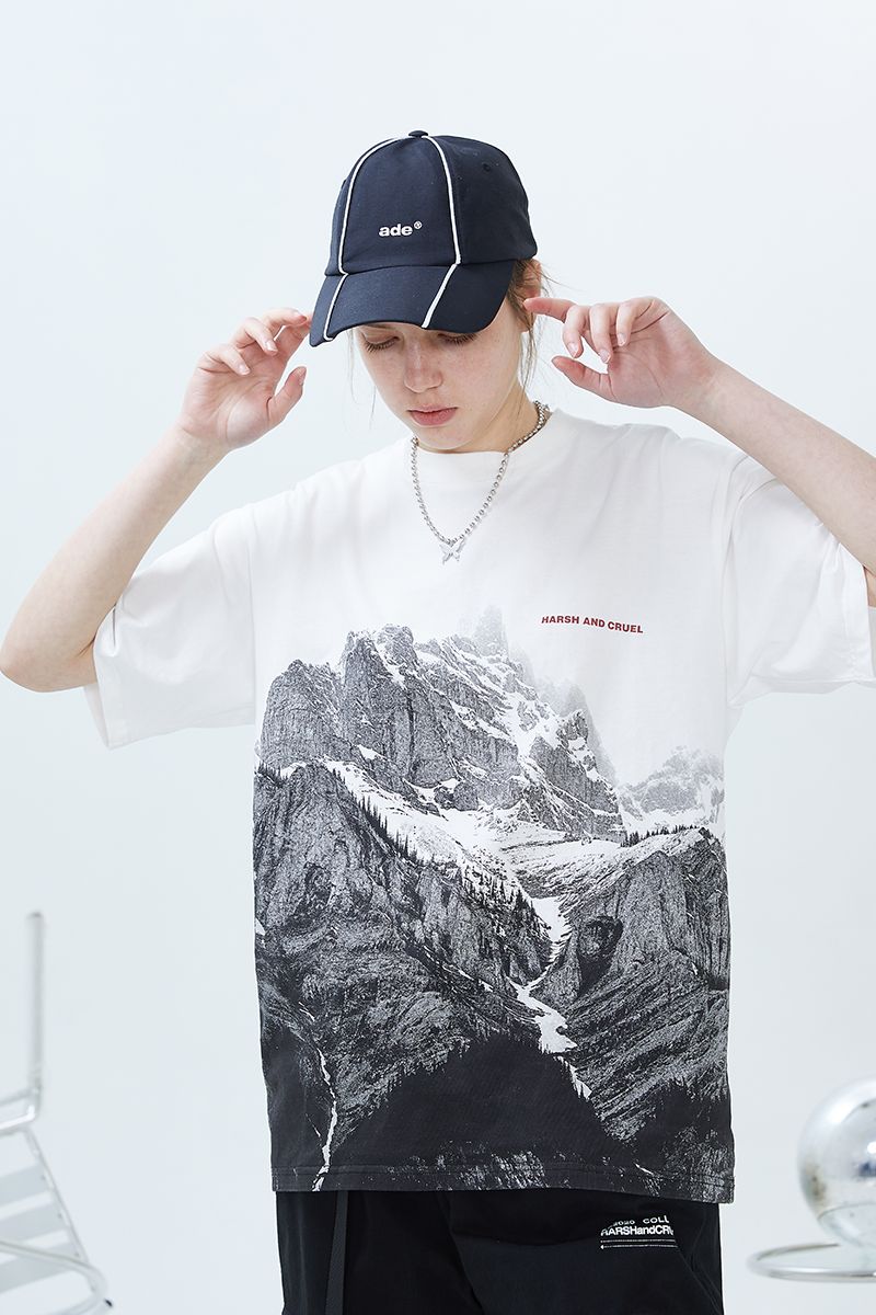 Mountain Full Print Tee