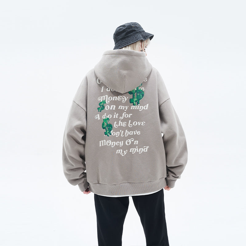 Dollar Printed Hoodie