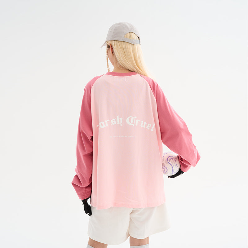 Gothic Logo Raglan L/S Tee