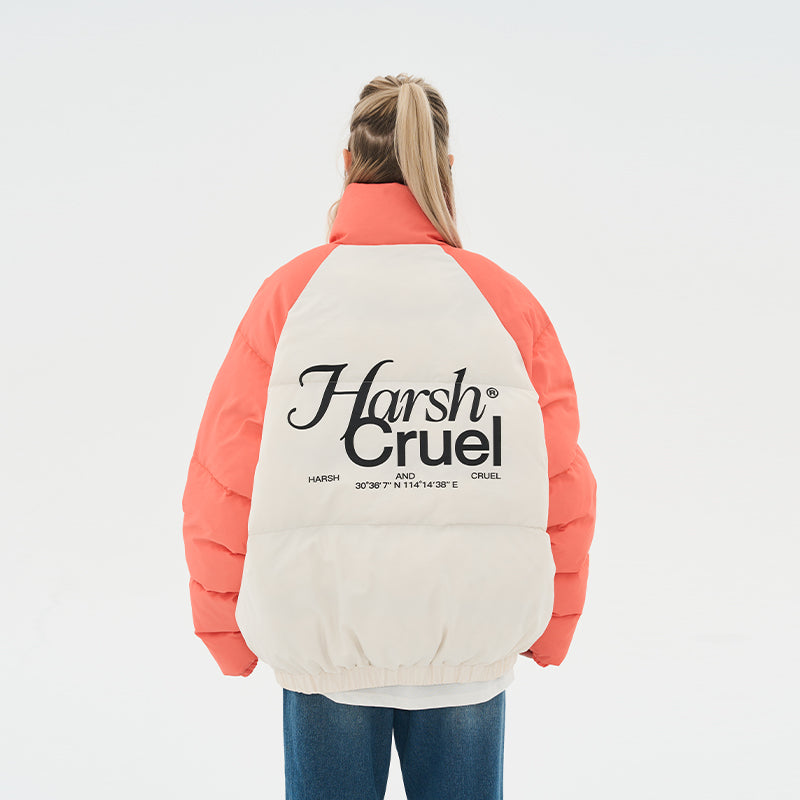 Logo Colorblock Padded Jacket