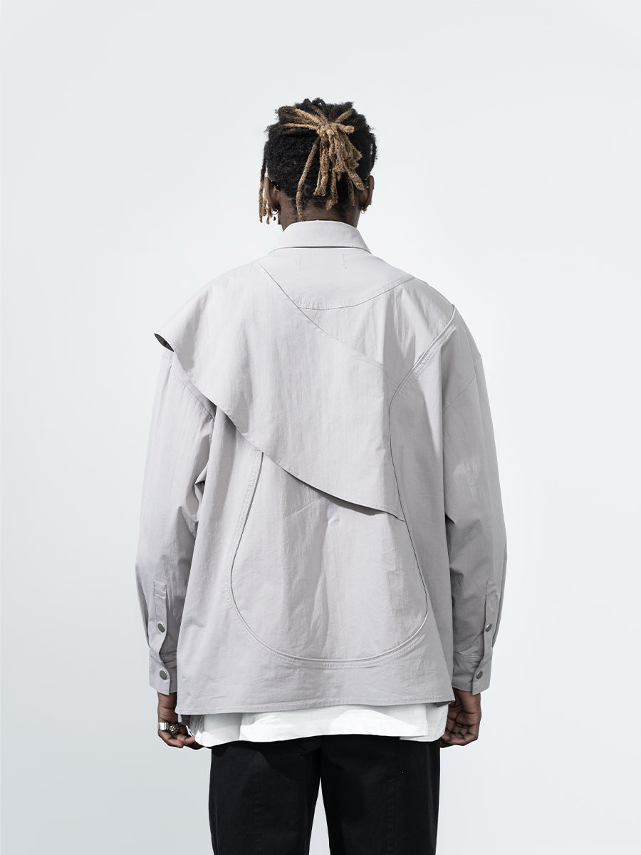 Irregular Splicing Shirt