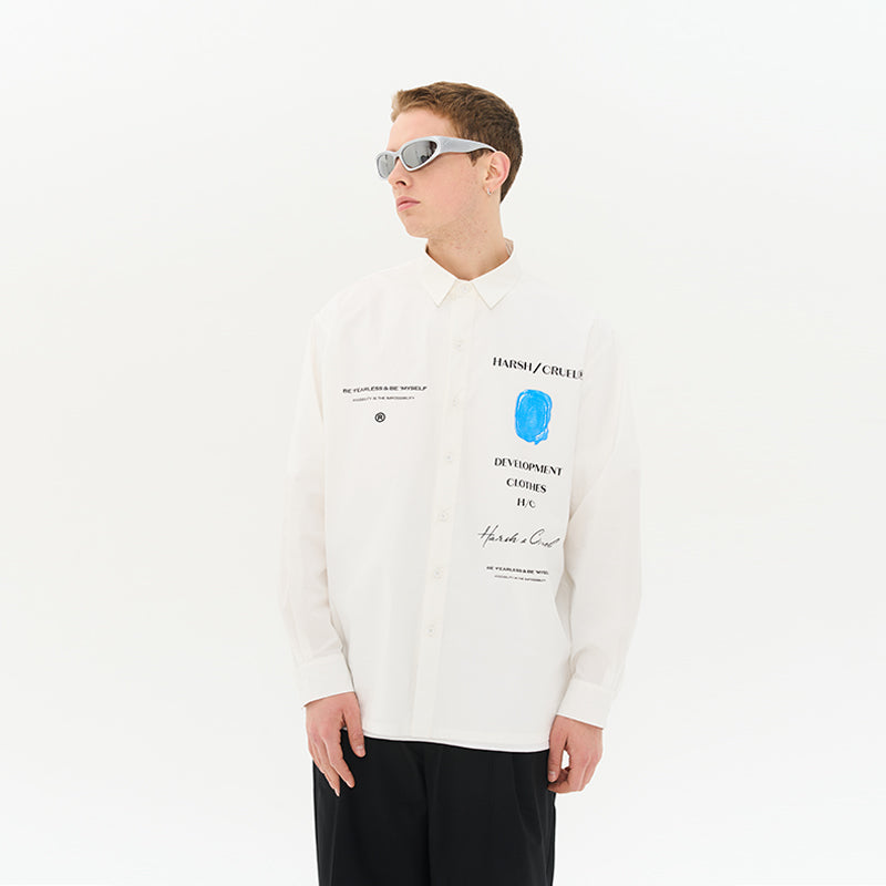 Handwritten Logo Sealed L/S Shirt