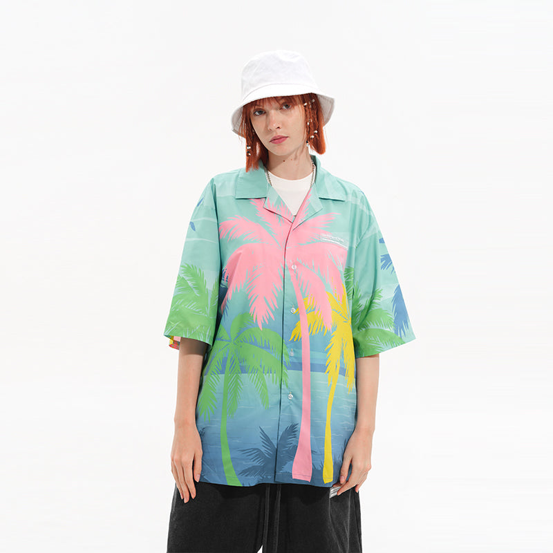 Hawaiian Sunset Cuban Shirt