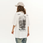 Angel Statue Gothic Painting Tee