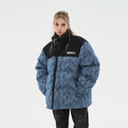 Custom Denim Padded Down jacket