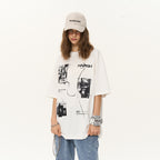 Pictures Decoupage Printed Tee