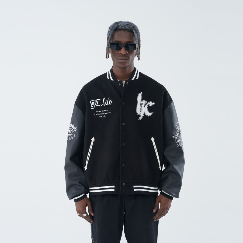 Angel Gothic Varsity Jacket