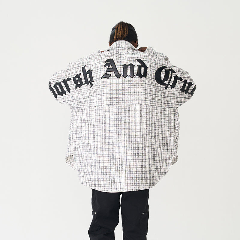Gothic Logo Flannel Shirt