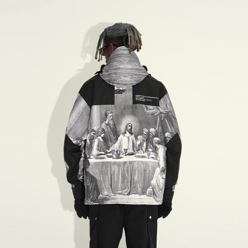 Last Supper Full Print PVC Jacket