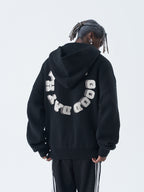 Embroidered Ring Logo Hoodie