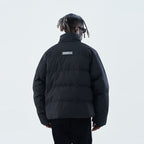 Zipper Layer Down Jacket