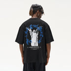Gothic Statue Printed Tee