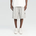 Handwritten Logo Printed Shorts