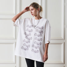 Load image into Gallery viewer, Sparkling Gothic Printed Tee

