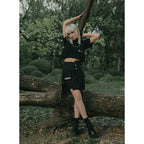Chain Short Tee