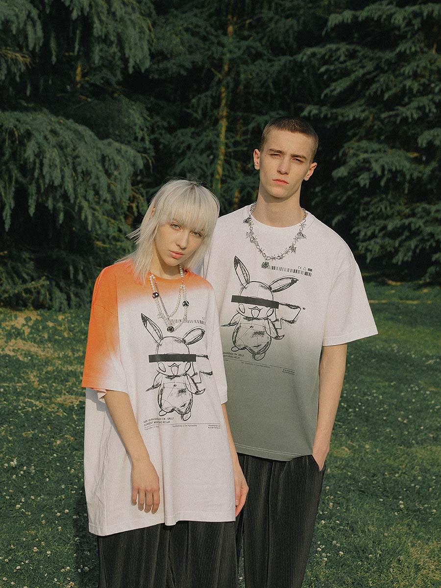 Gradient Pika Tee