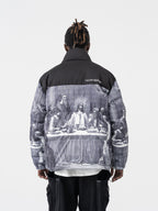 The Last Supper Logo Down Jacket