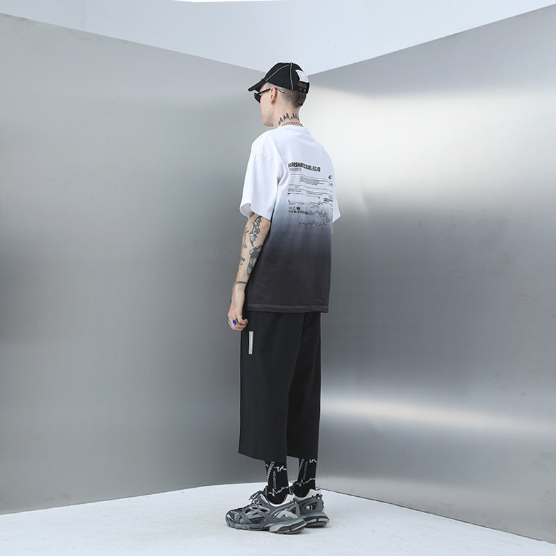 Loose Draped Logo Pants