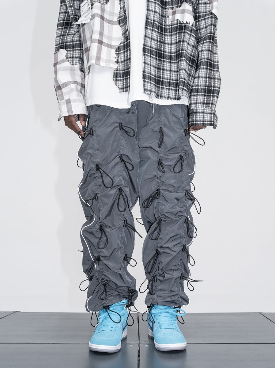 3M Reflective Strips Nylon Pants
