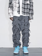 3M Reflective Strips Nylon Pants